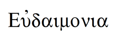 Eudaimonia